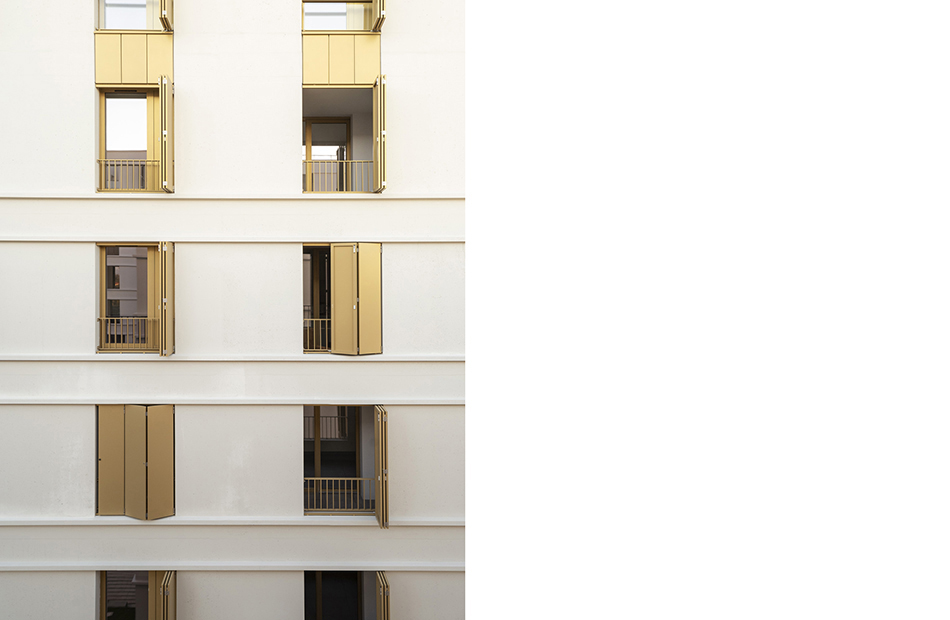 Logements Villeurbanne La Soie, Baumschlager Eberle architectes